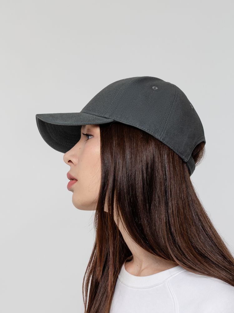 Бейсболка Hillside, серая / Миниатюра WWW (1000)