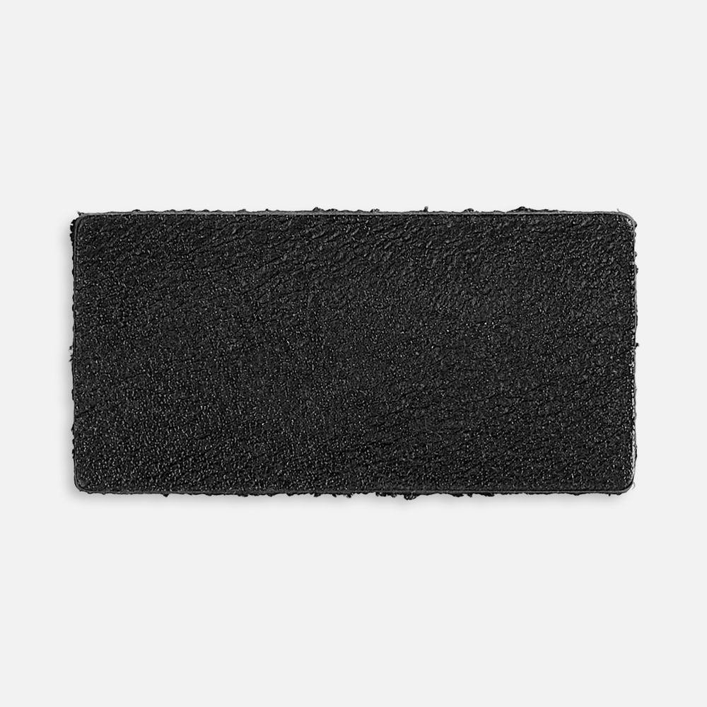 Лейбл кожаный Tuken, S, черный