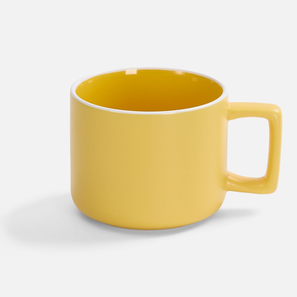 Чашка Fusion, ver.2, желтая