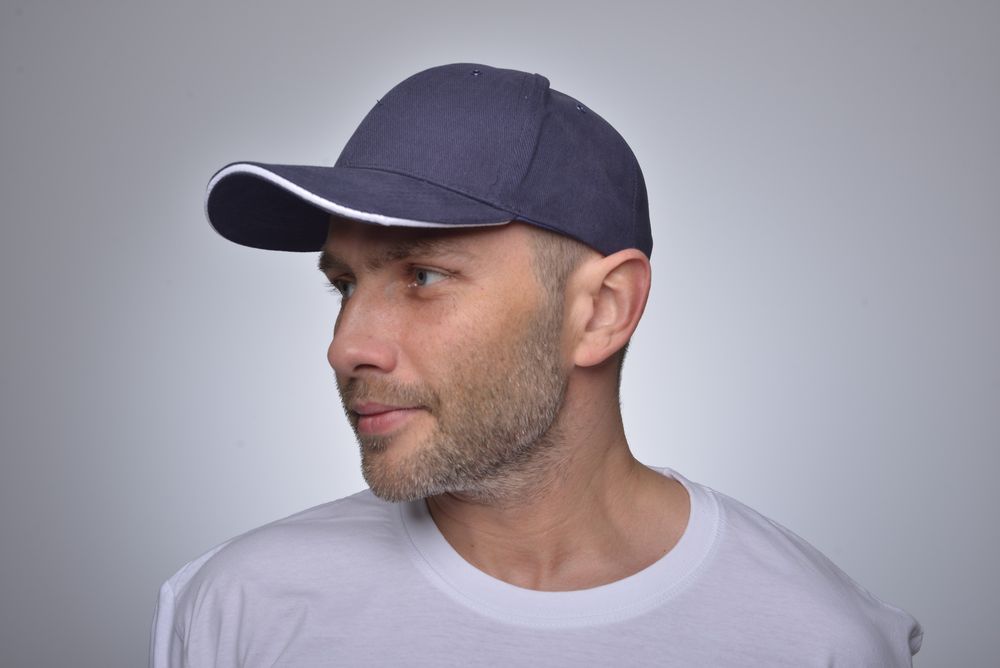 Бейсболка Unit Generic, красная с белым кантом / Миниатюра WWW (1000)