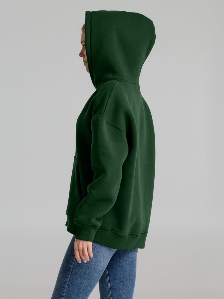 Худи Kulonga Oversize, темно-зеленое / Миниатюра WWW (1000)