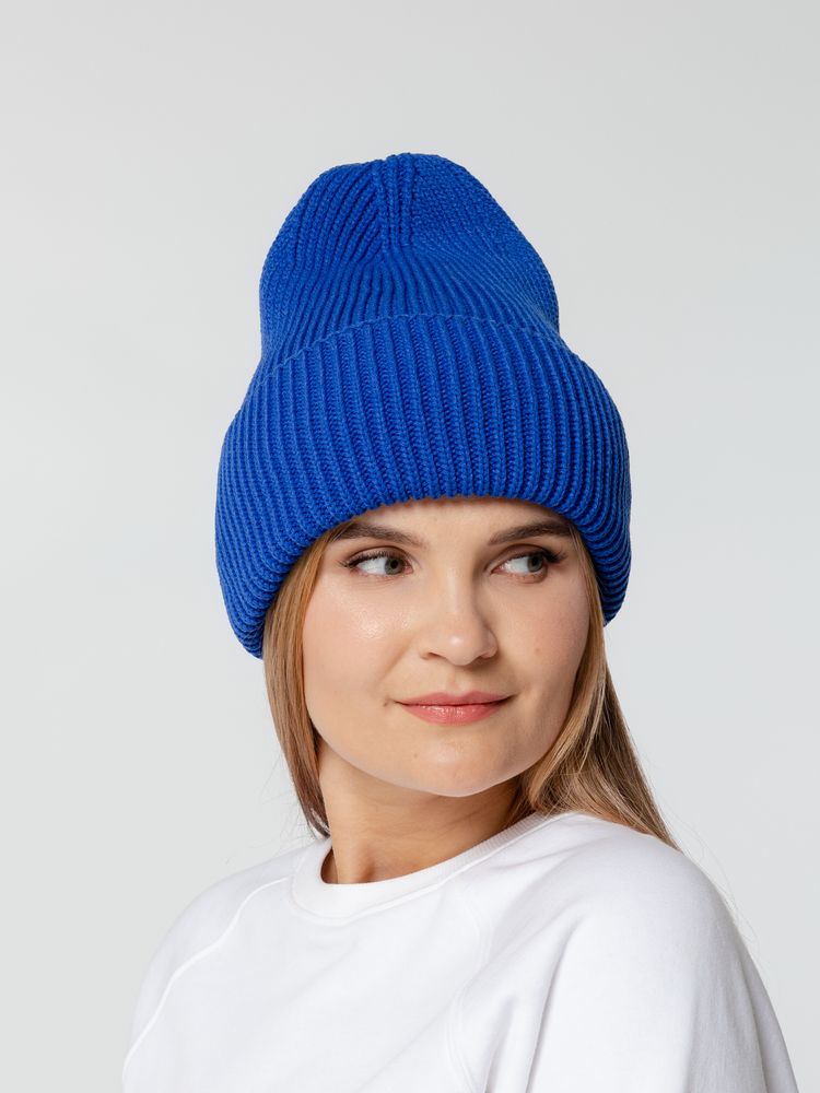 Шапка Flette, синяя (василек) / Миниатюра WWW (1000)