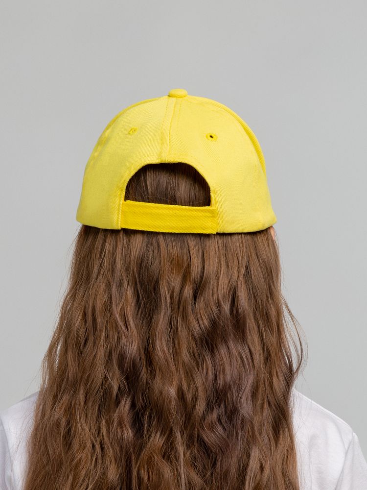 Бейсболка детская Standard Kids, желтая / Миниатюра WWW (1000)