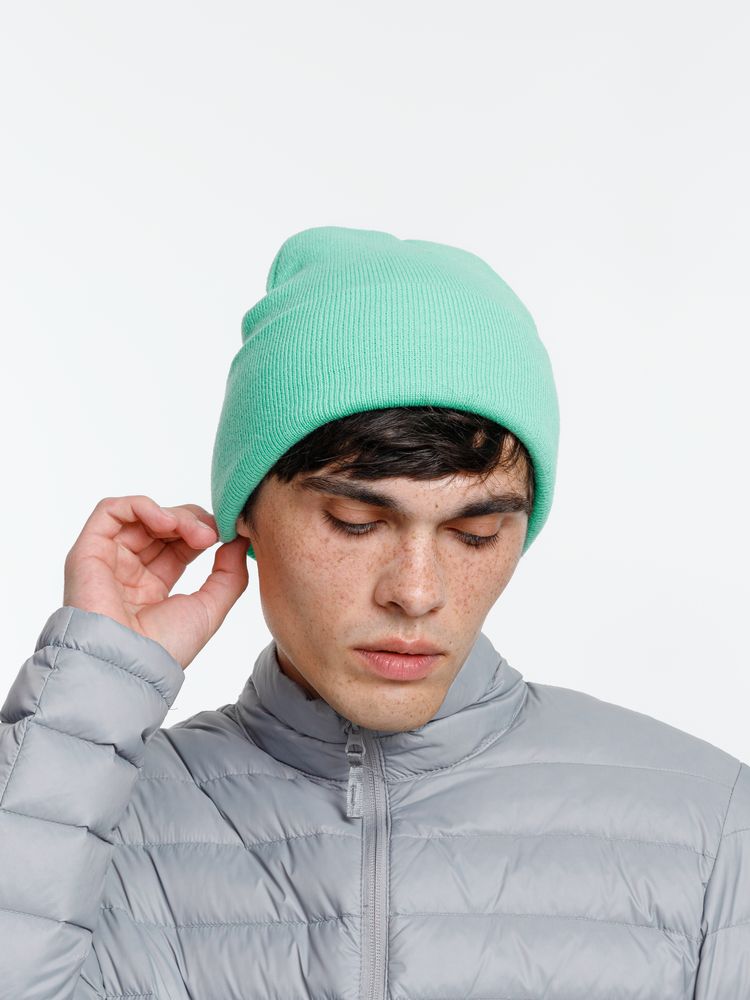 Шапка Urban Flow, зеленая (мятная) / Миниатюра WWW (1000)