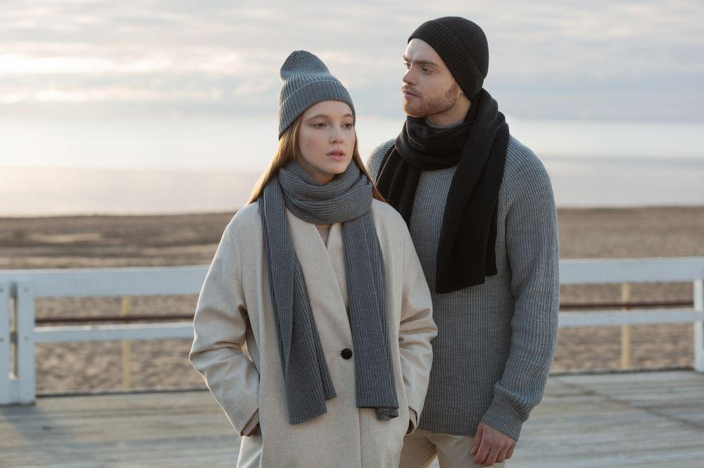 Шапка Alpine, серая / Миниатюра WWW (1000)