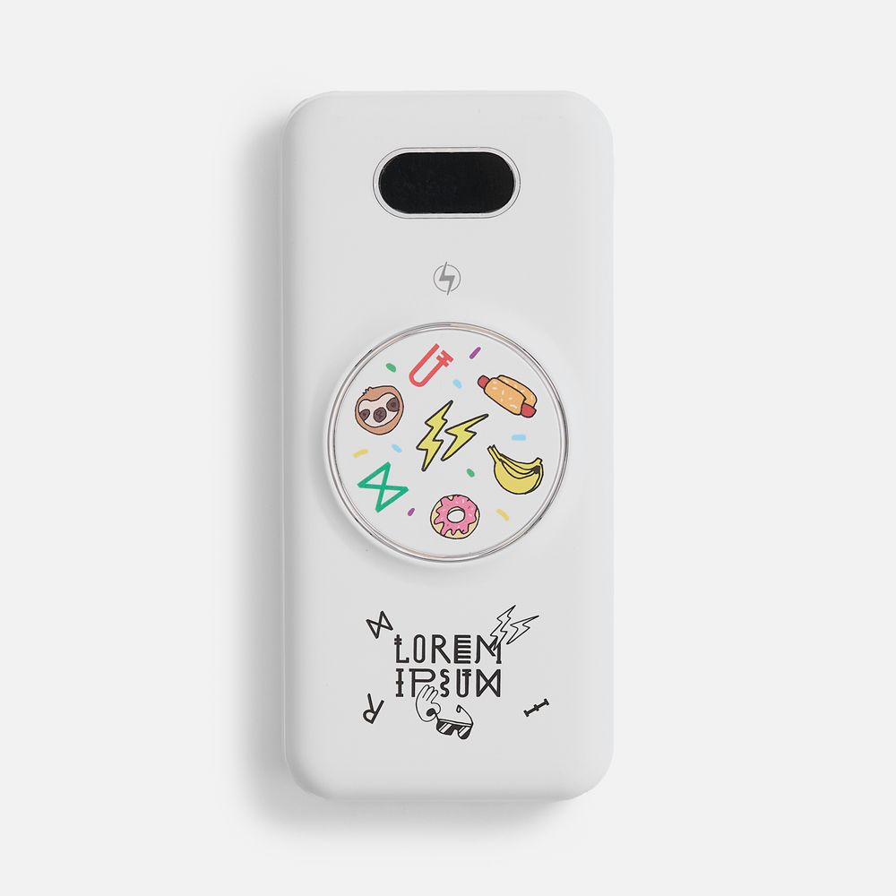 Аккумулятор Omni Qi 10000 мАч, ver.2, белый / Миниатюра нанесения (1000)