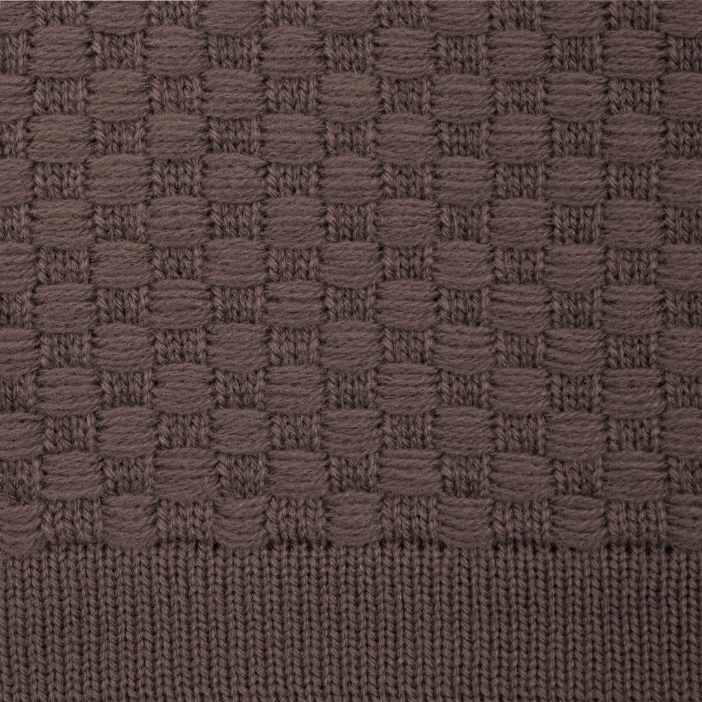 Плед Sheerness, коричневый (какао) / Миниатюра WWW (1000)