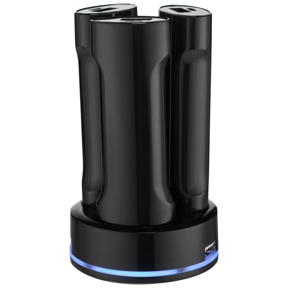 Зарядная станция Unity 6600 мАч с тремя аккумуляторами / Миниатюра WWW (1000)