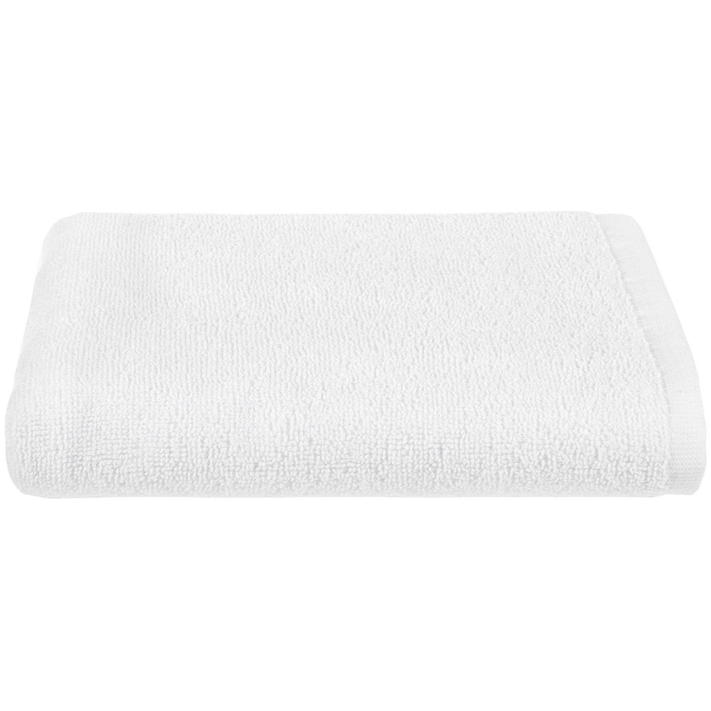 Полотенце махровое «Отель», среднее, белое / Миниатюра WWW (1000)