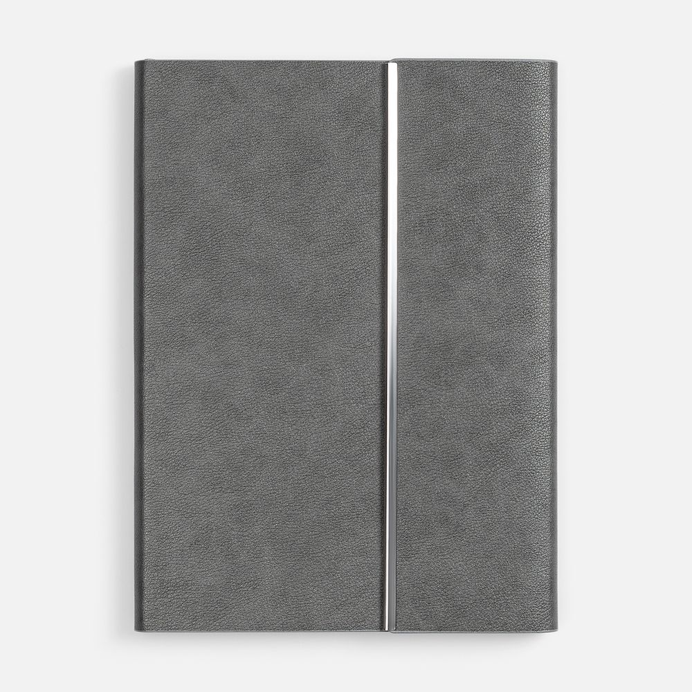 Ежедневник Petrus Flap, недатированный, серый