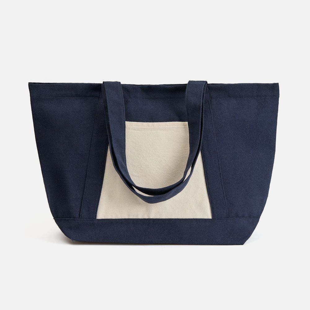 Шопер Shophop, синий с неокрашенным / Миниатюра WWW (1000)