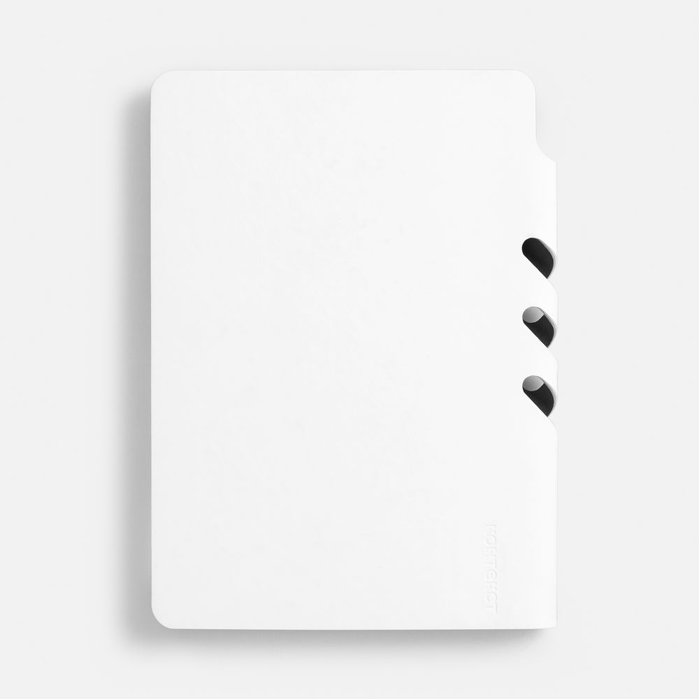 Ежедневник Flexpen Mini, недатированный, белый / Миниатюра WWW (1000)