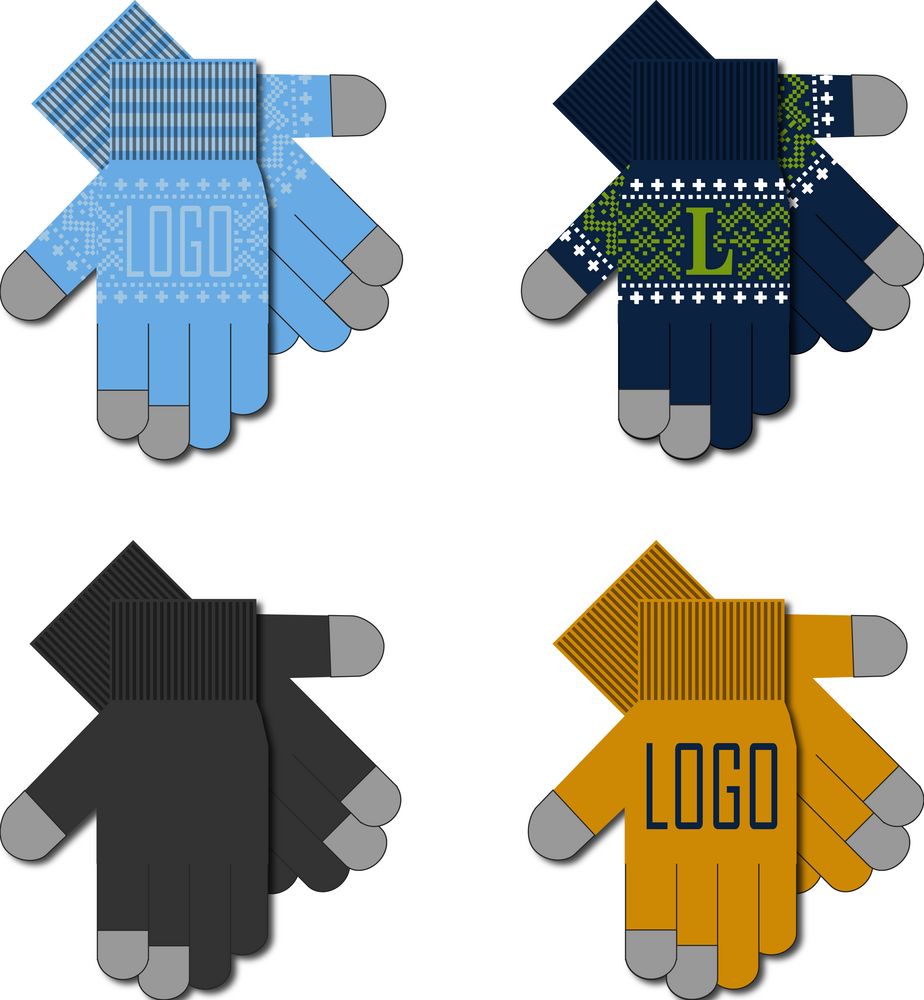 Сенсорные перчатки на заказ Guanti Tok, акрил / Миниатюра WWW (1000)