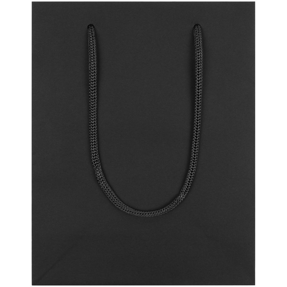 Пакет бумажный Vid S, черный / Миниатюра WWW (1000)