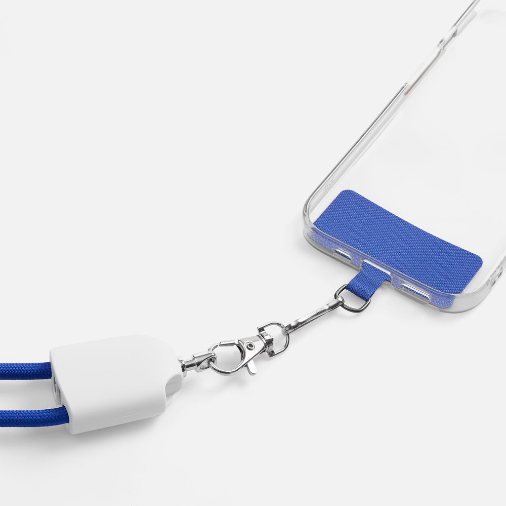 Кабель-ланьярд energyFlex Pro, синий / Миниатюра WWW (1000)