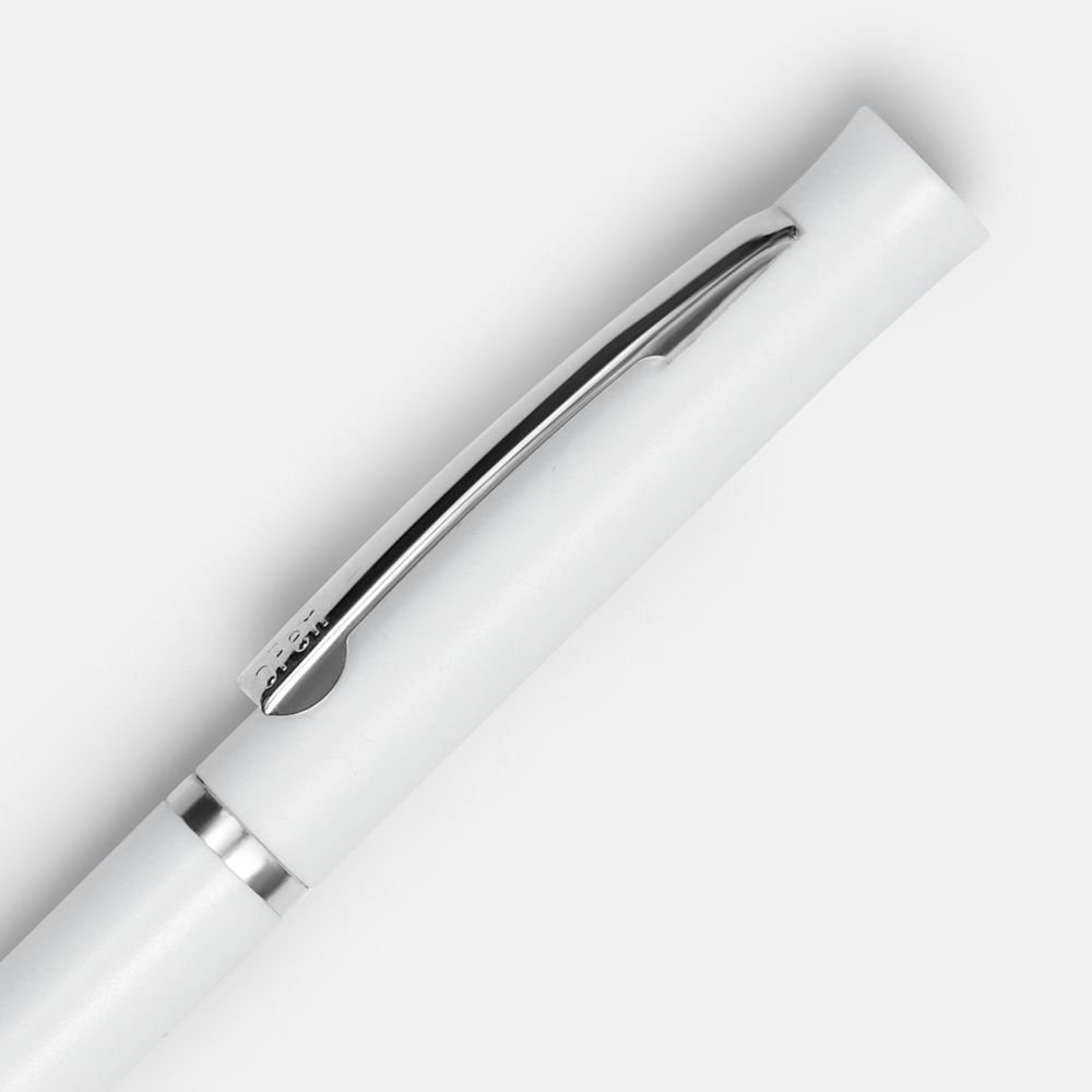 Ручка шариковая Euro Chrome, белая / Миниатюра WWW (1000)