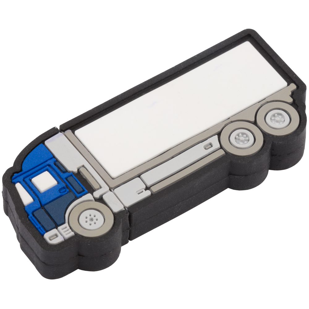 Флешка «Грузовик», синяя, 16 Гб / Миниатюра WWW (1000)