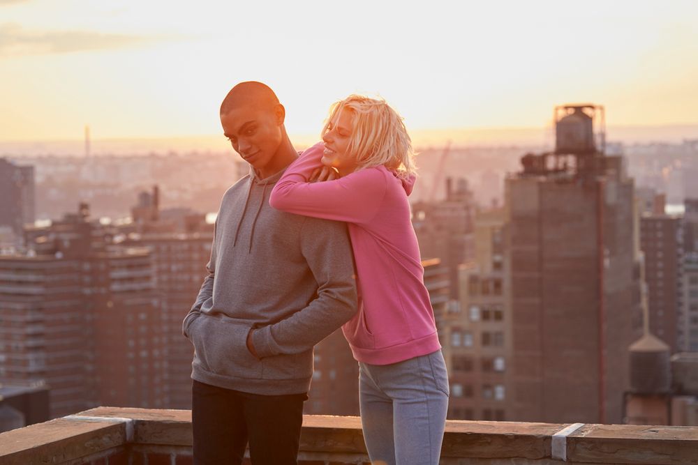 Толстовка с капюшоном женская Hoodie, красный меланж / Миниатюра WWW (1000)