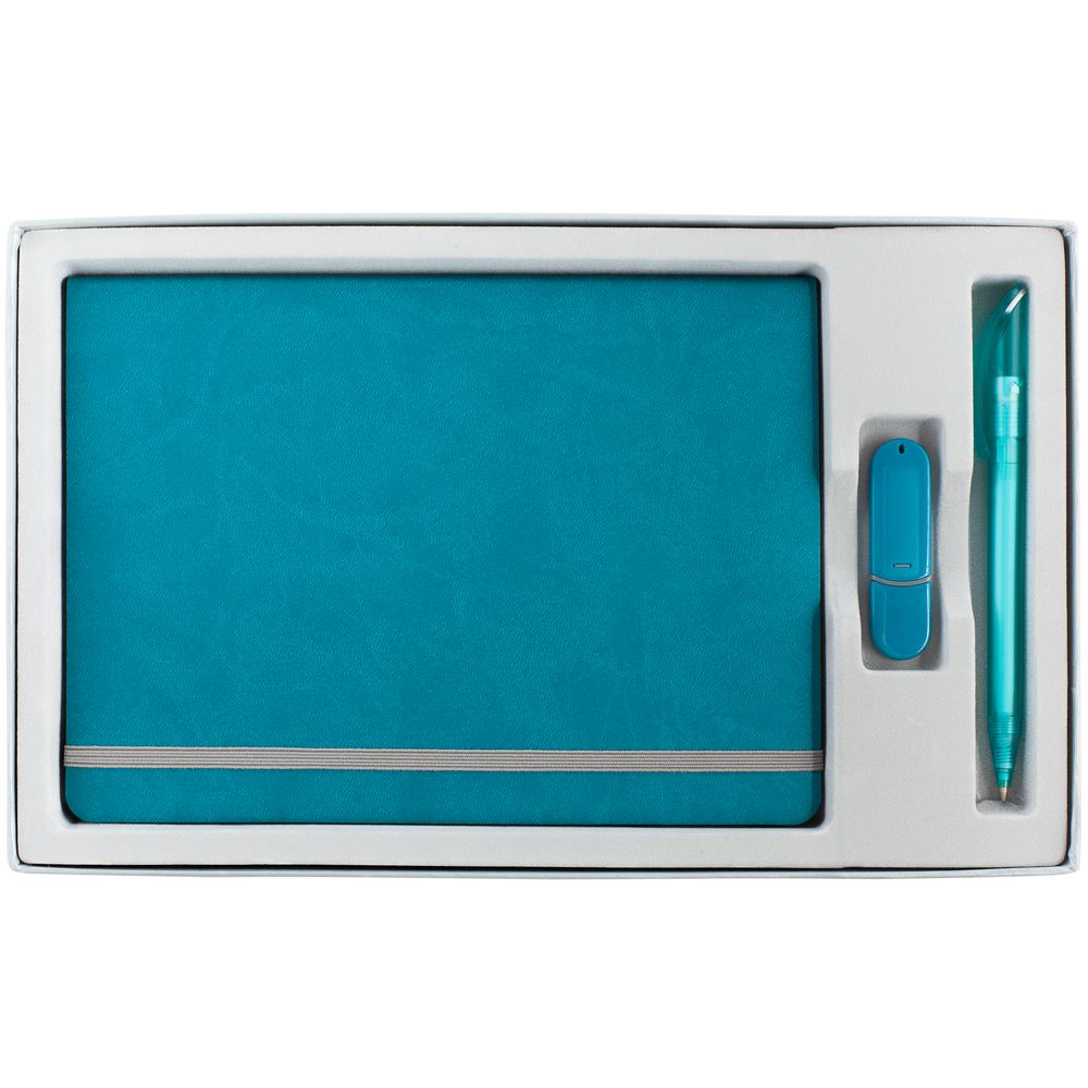 Коробка In Form под ежедневник, флешку, ручку, серая / Миниатюра WWW (1000)