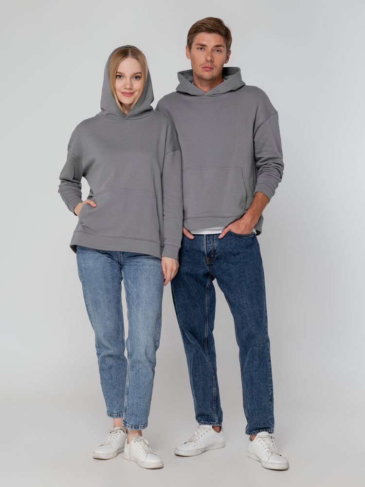 Худи оверсайз унисекс Outshine, серое / Миниатюра WWW (1000)