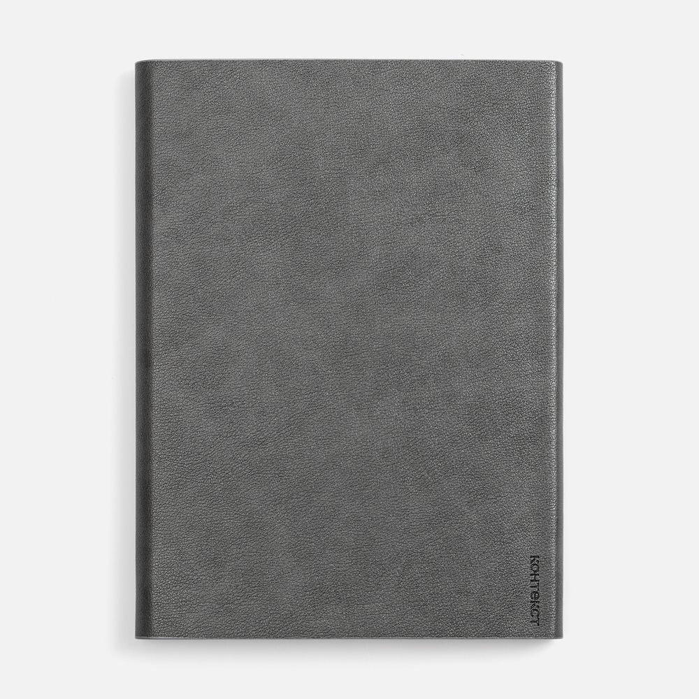 Ежедневник Petrus Flap, недатированный, серый / Миниатюра WWW (1000)