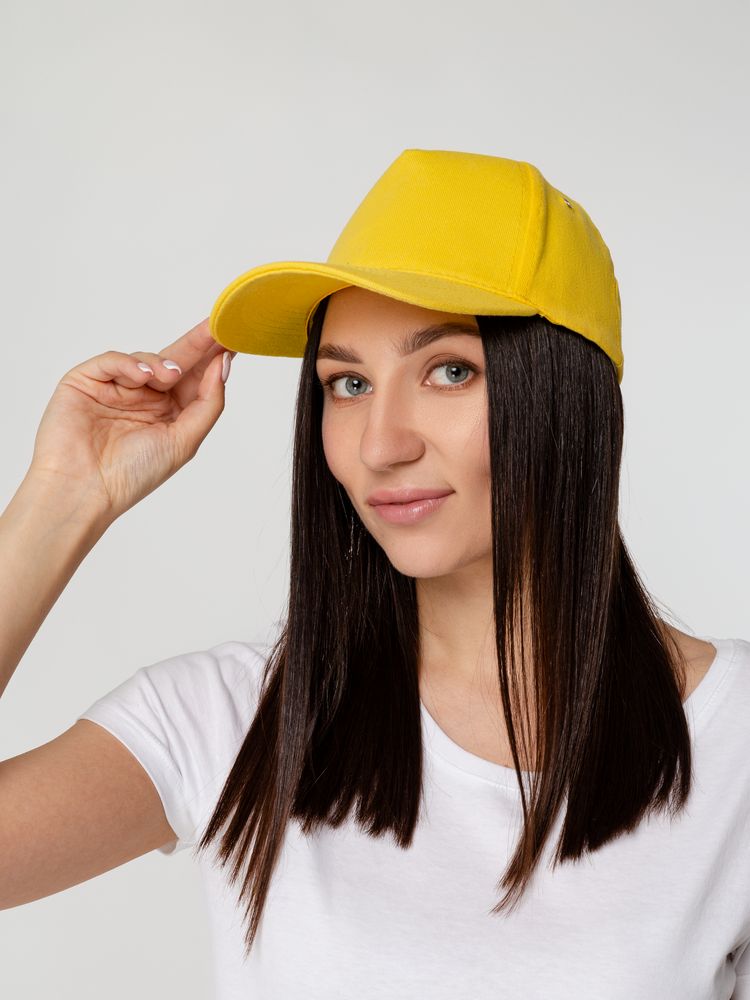 Бейсболка Standard, желтая / Миниатюра WWW (1000)