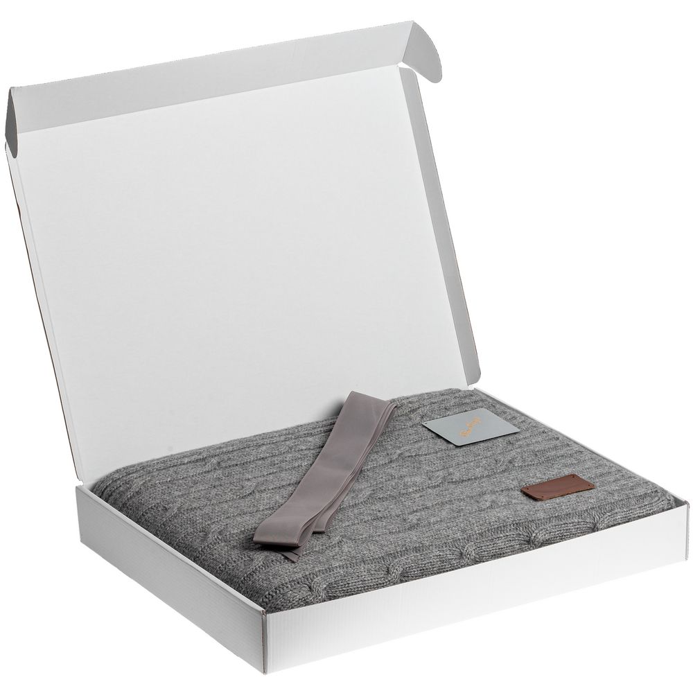 Плед Auray, серый / Миниатюра WWW (1000)