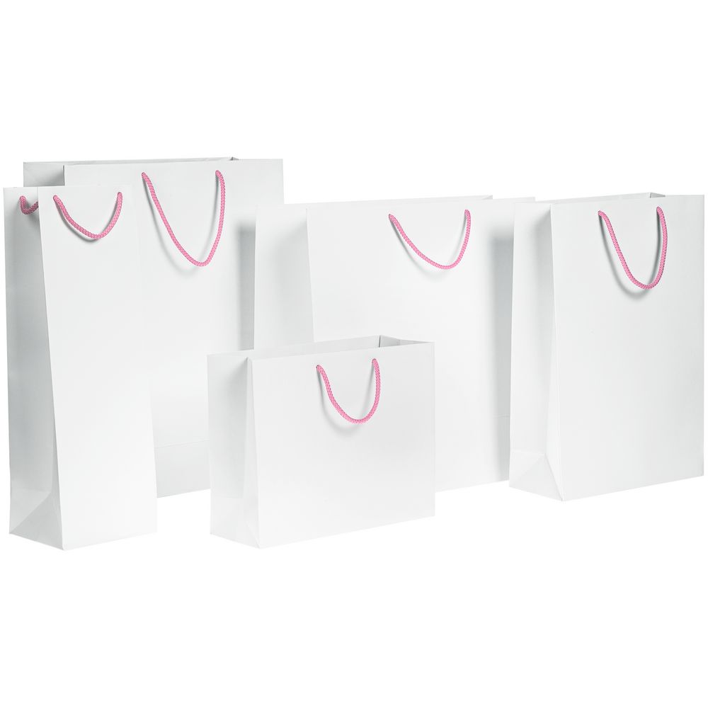 Ручки Corda для пакета M, розовые / Миниатюра WWW (1000)