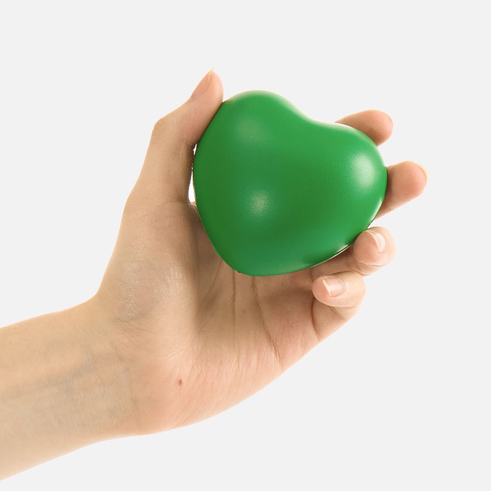 Антистресс «Сердце», зеленый / Миниатюра WWW (1000)
