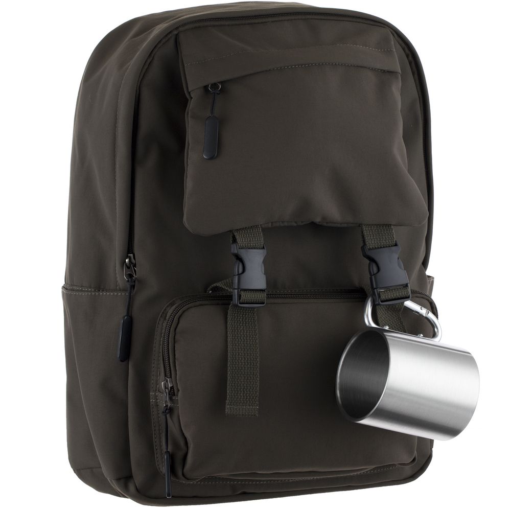 Кружка Trek, с серебристой ручкой-карабином / Миниатюра WWW (1000)