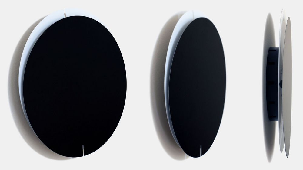 Часы настенные Melancholia Clock, черные / Миниатюра WWW (1000)