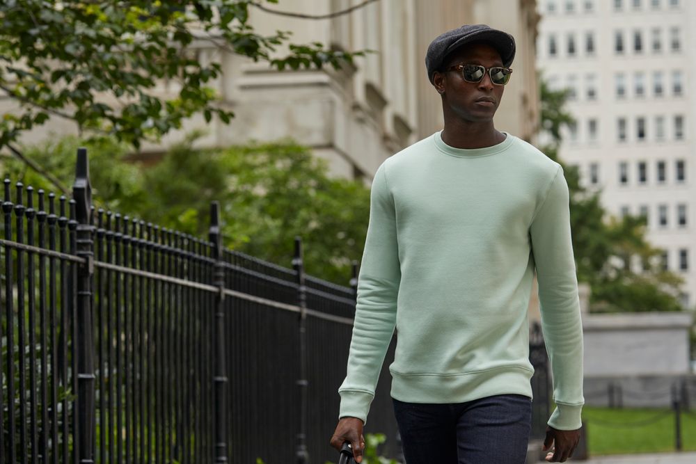 Свитшот унисекс King, светло-голубой / Миниатюра WWW (1000)