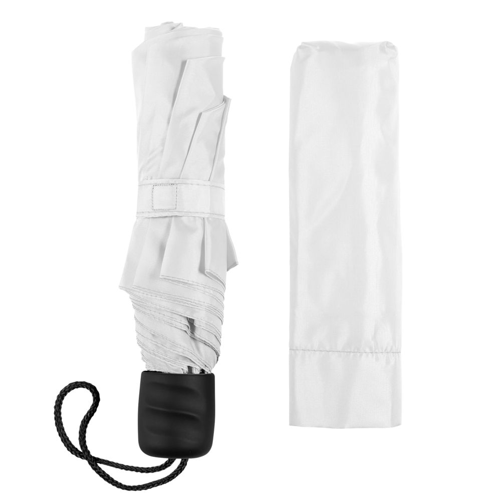 Зонт складной Unit Basic, белый / Миниатюра WWW (1000)