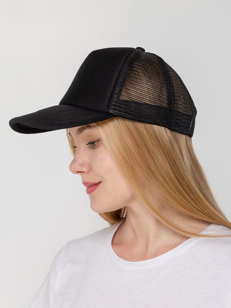 Бейсболка Sunbreaker, черная / Миниатюра WWW (1000)