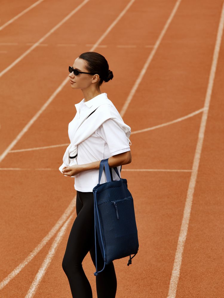 Рюкзак-мешок Verkko, темно-синий / Миниатюра имиджевого (1000)