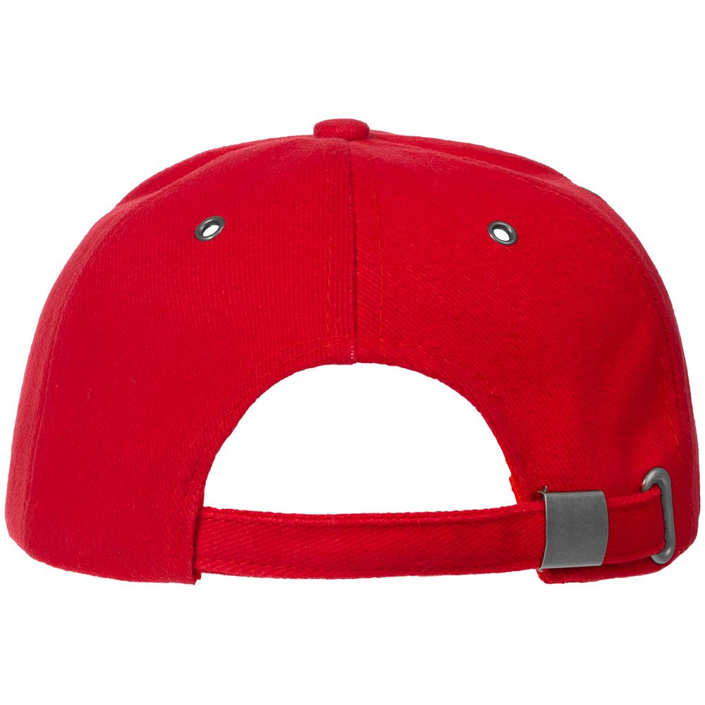 Бейсболка Classic, красная с белым кантом / Миниатюра WWW (1000)