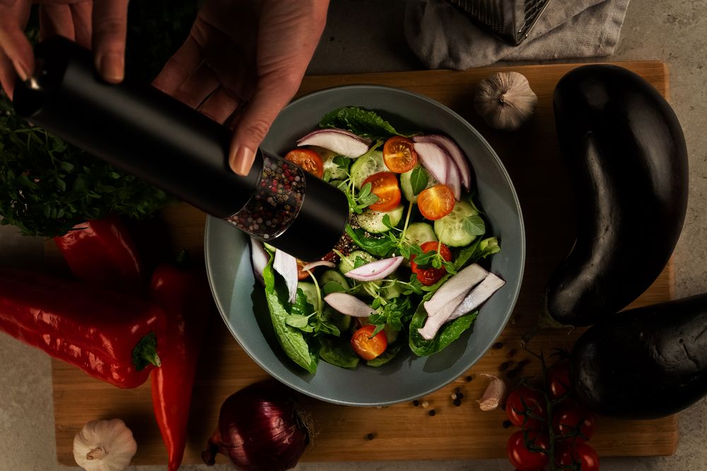 Электрическая мельница для специй Black Mill, белая / Миниатюра WWW (1000)