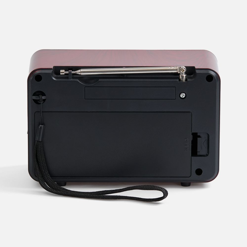 Bluetooth-колонка с радио Listenberg, коричневая / Миниатюра WWW (1000)