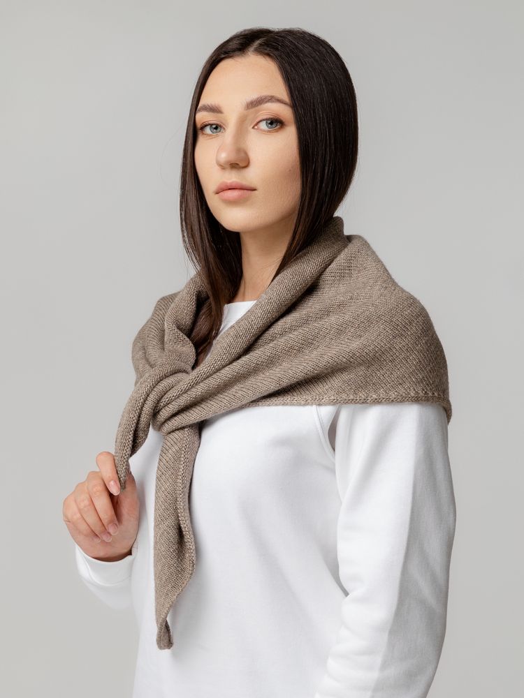 Косынка Dalia, светло-коричневая / Миниатюра WWW (1000)