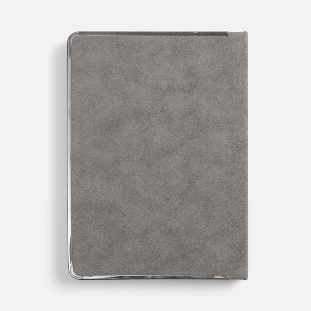 Ежедневник Metal Frame на заказ, датированный, серый / Миниатюра WWW (1000)