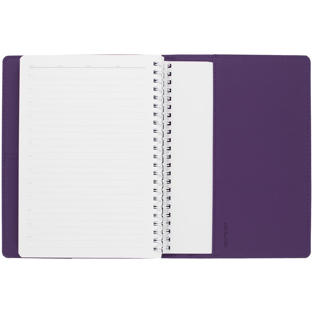 Ежедневник Spring Touch, недатированный, фиолетовый / Миниатюра WWW (1000)