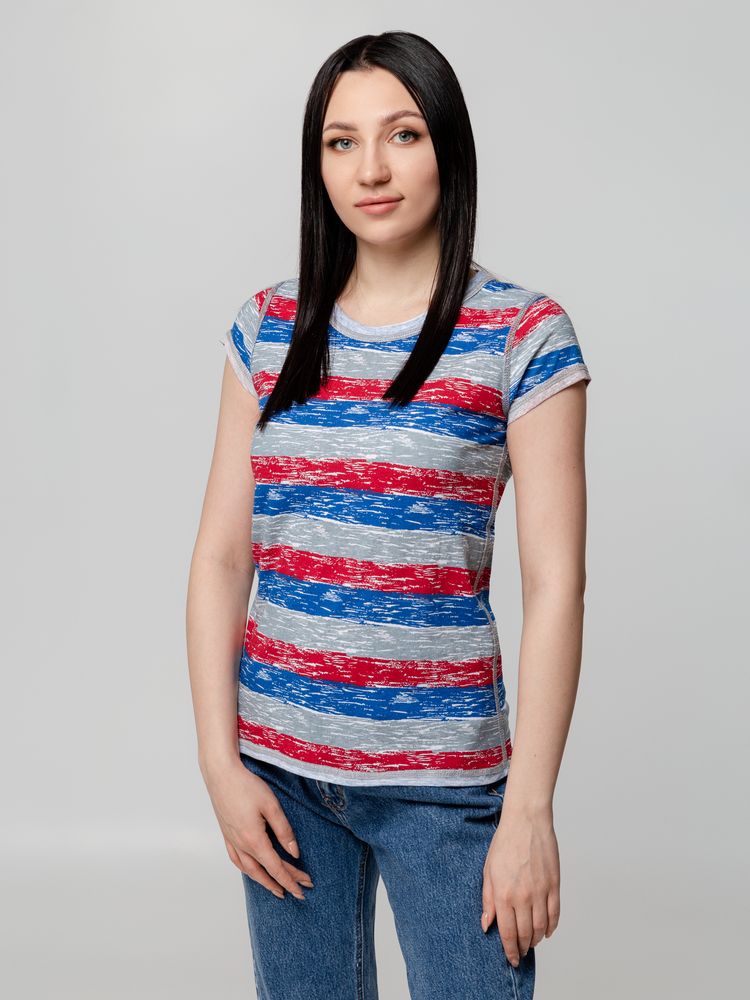 Футболка женская Rayet Lady двусторонняя, красная с синим / Миниатюра WWW (1000)