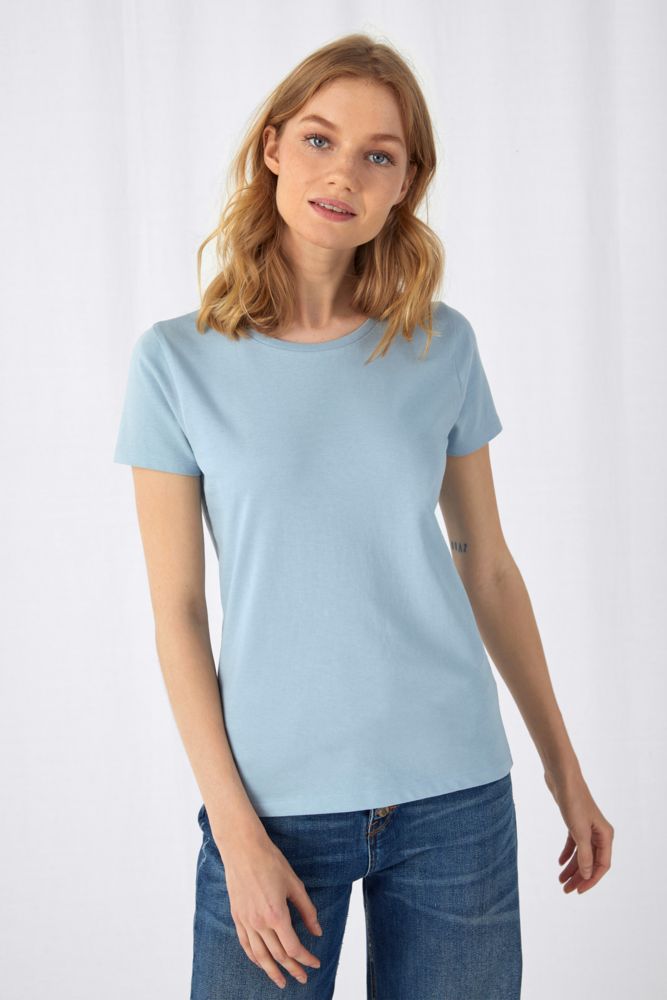 Футболка женская E150 Organic, темно-серая / Миниатюра WWW (1000)