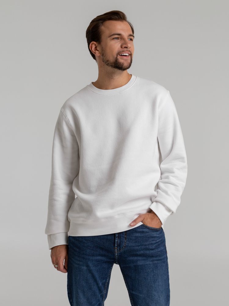 Свитшот унисекс King, белый / Миниатюра WWW (1000)