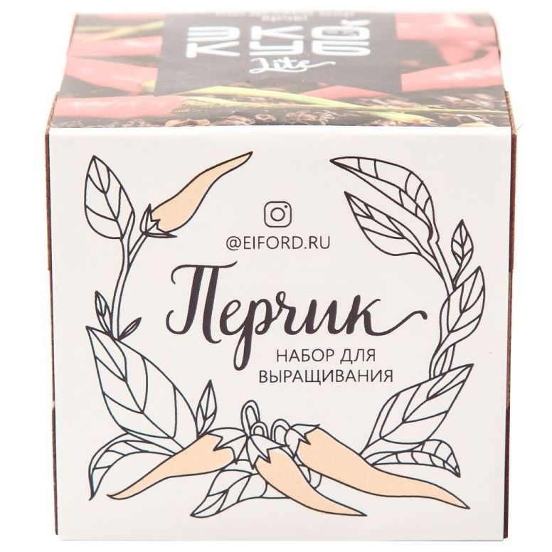 Набор для выращивания «Экокуб Lite», перчик / Миниатюра WWW (1000)