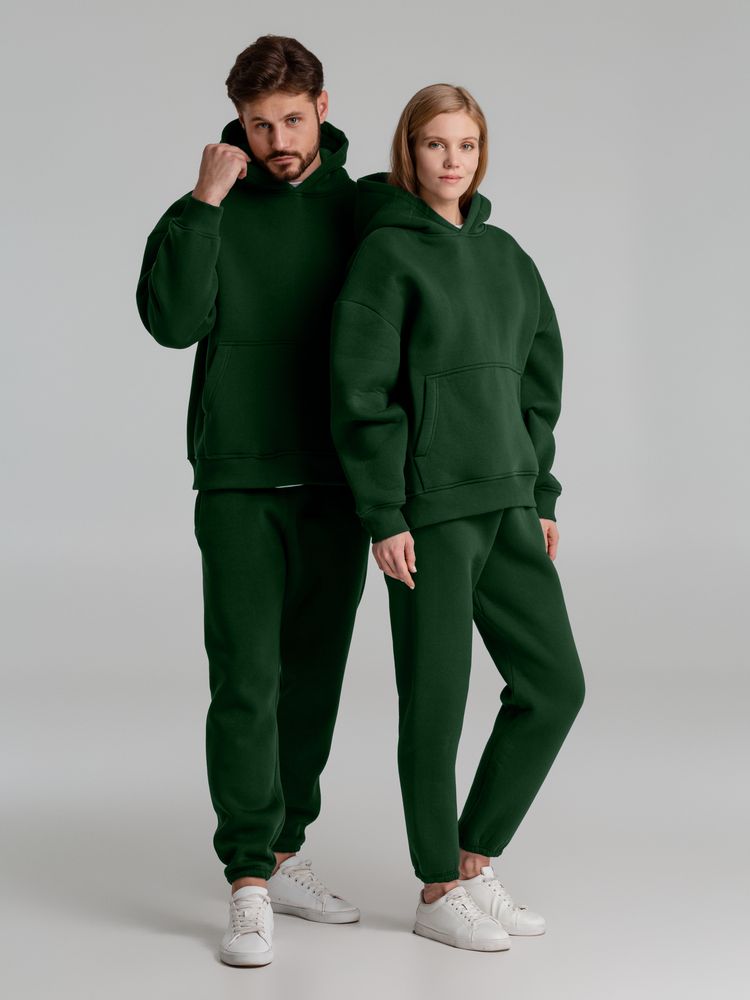 Худи Kulonga Oversize, темно-зеленое / Миниатюра WWW (1000)