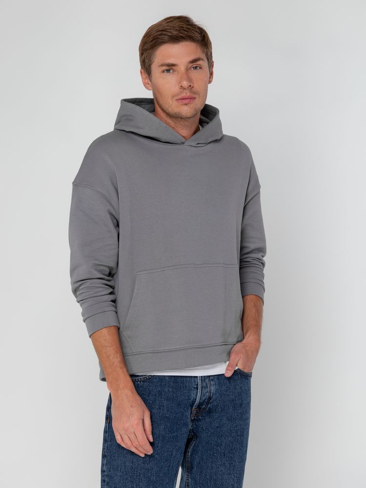 Худи оверсайз унисекс Outshine, серое / Миниатюра WWW (1000)