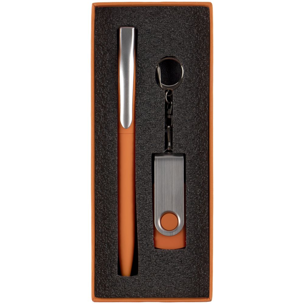 Набор Flashwrite, оранжевый, 16 Гб / Миниатюра WWW (1000)