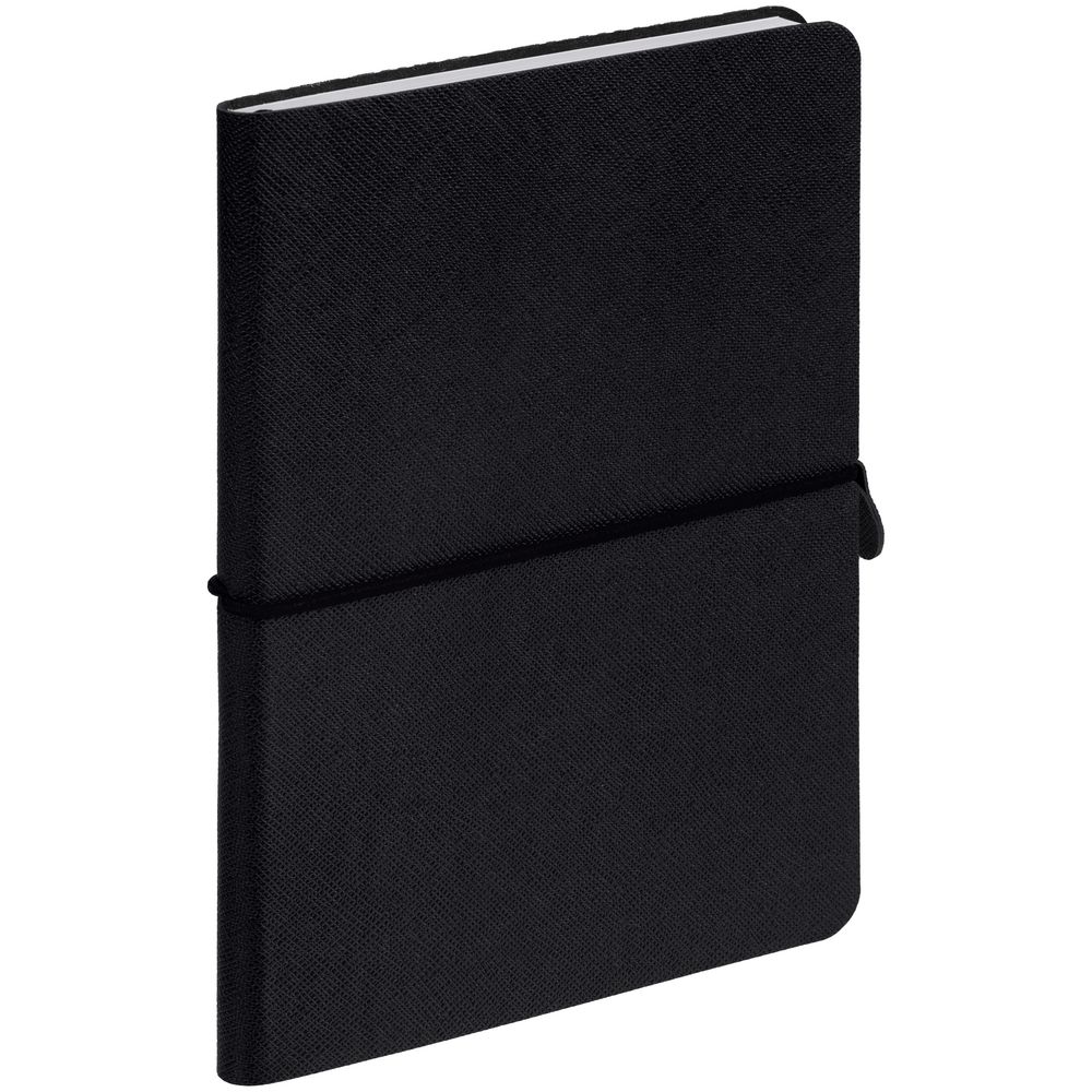 Блокнот Saffian Mini, черный / Миниатюра WWW (1000)