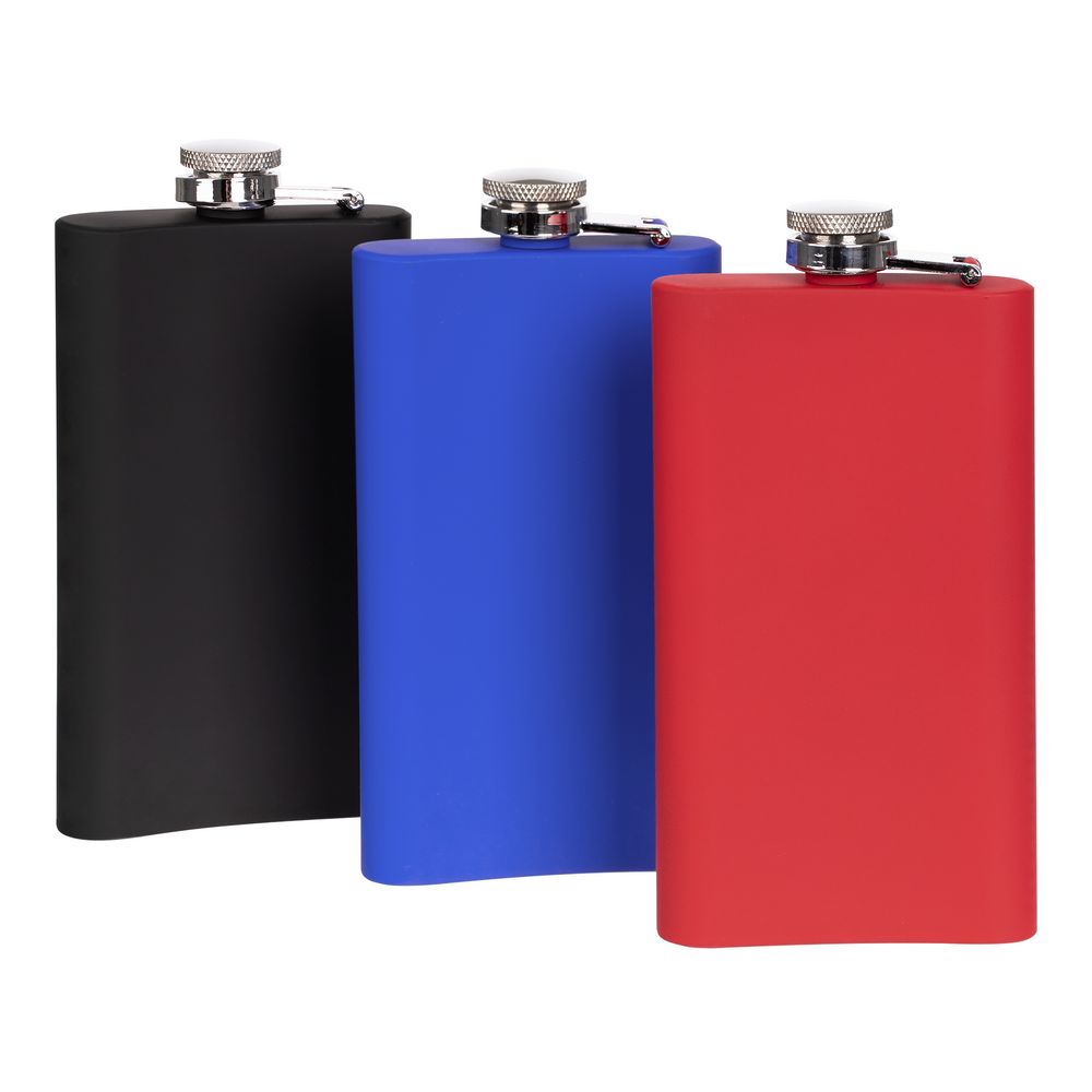 Фляжка Beatum, черная / Миниатюра WWW (1000)